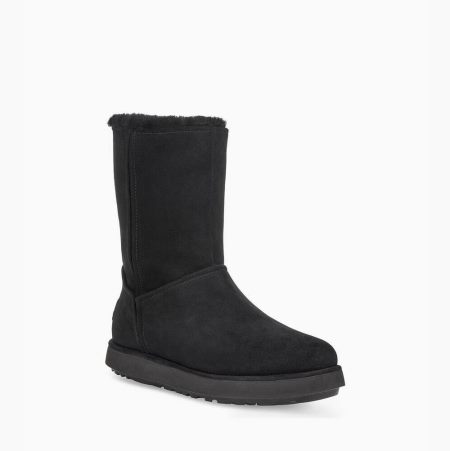 UGG Classic Short BLVD Black Boots for Women (OHEN49310)